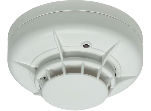 Varmedetektor, fast temp 58C. ECO serien FG - EN54-5 (VD-396/05)